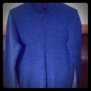 J. Crew Merino Wool Sweater w/ Leather Patches